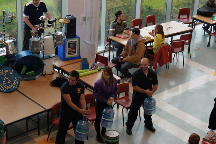 Junkyard Symphony at La Cit� Coll�giale.