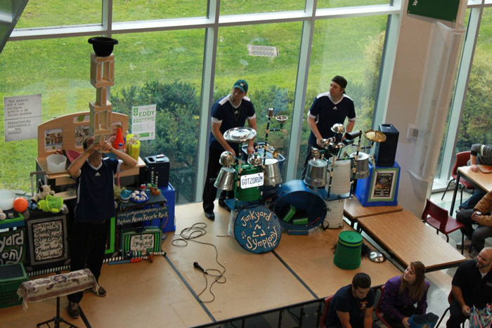 Junkyard Symphony at La Cit� Coll�giale.