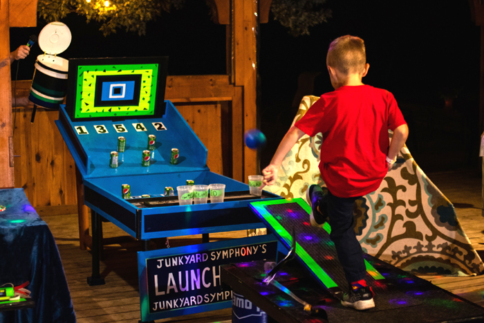 Junkyard Symphony's Launch Ball