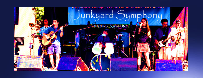 Junkyard Symphony in Cambridge.