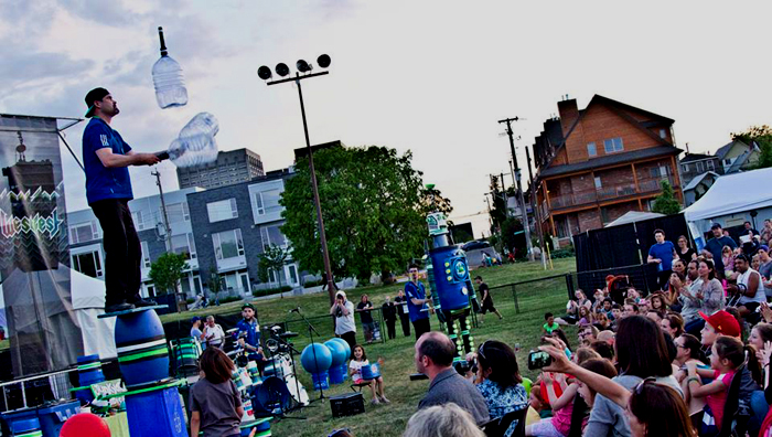 Junkyard Symphony at Westfest June 3,2016