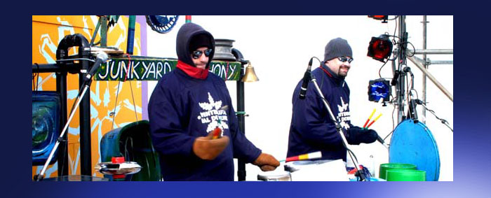 Junkyard Symphony at Winterlude.